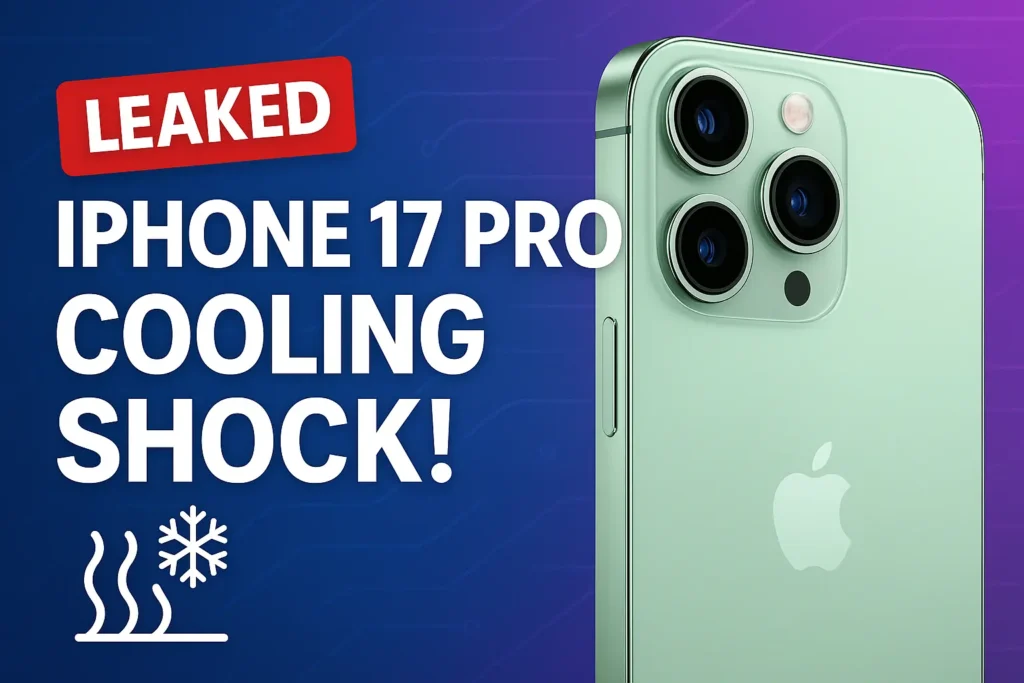 iphone 17 pro cooling shock