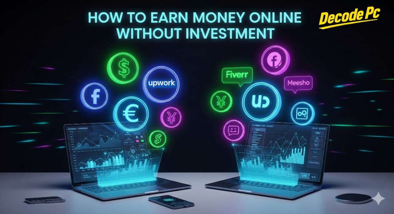 earn money online without investment
